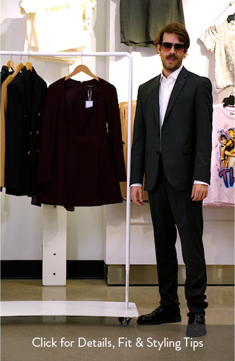 Ruby Long Sleeve Minidress, sales video thumbnail