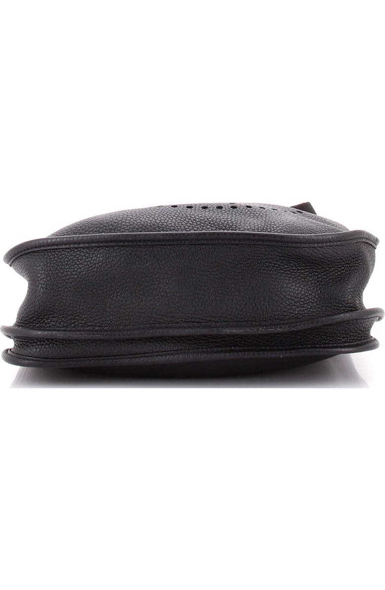 Pre-Owned Hermes Evelyne Bag Gen III Clemence PM, Alternate, color, Noir