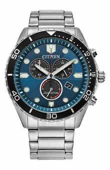 Eco-Drive Chronograph Bracelet Watch