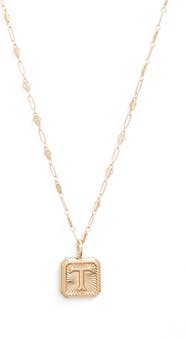 MIRANDA FRYE Harlow Initial Pendant Necklace