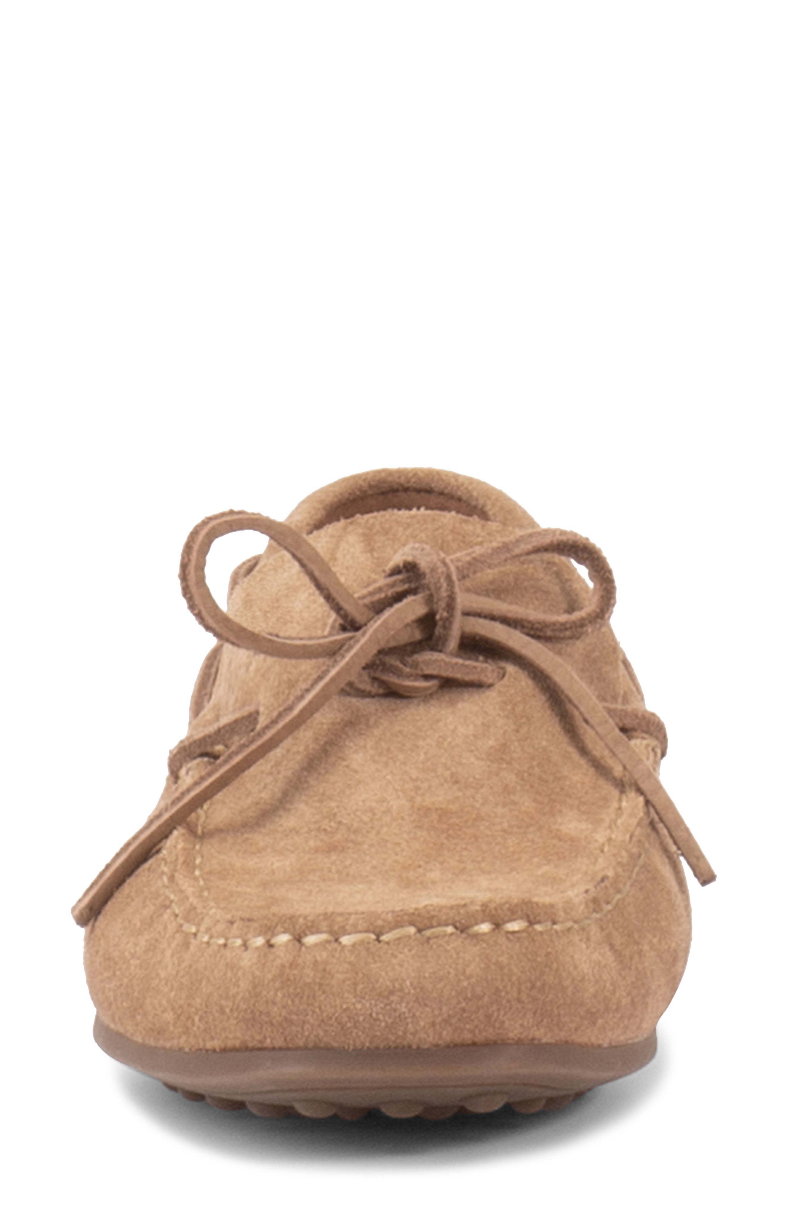 Vagabond Shoemakers Larissa Boat Shoe, Alternate, color, Dark Sand