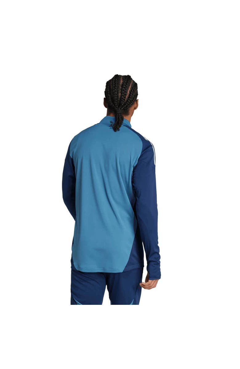 adidas Men's adidas Light Blue Arsenal 2025/26 AEROREADY Raglan Quarter-Zip Training Top, Alternate, color, Light Blue