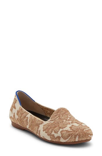 Rothys Rothy's Lounge Knit Flat In Brown