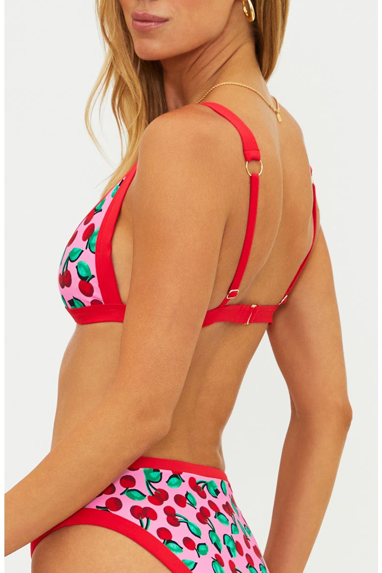 Lanie Triangle Bikini Top, Alternate, color, MON CHERI