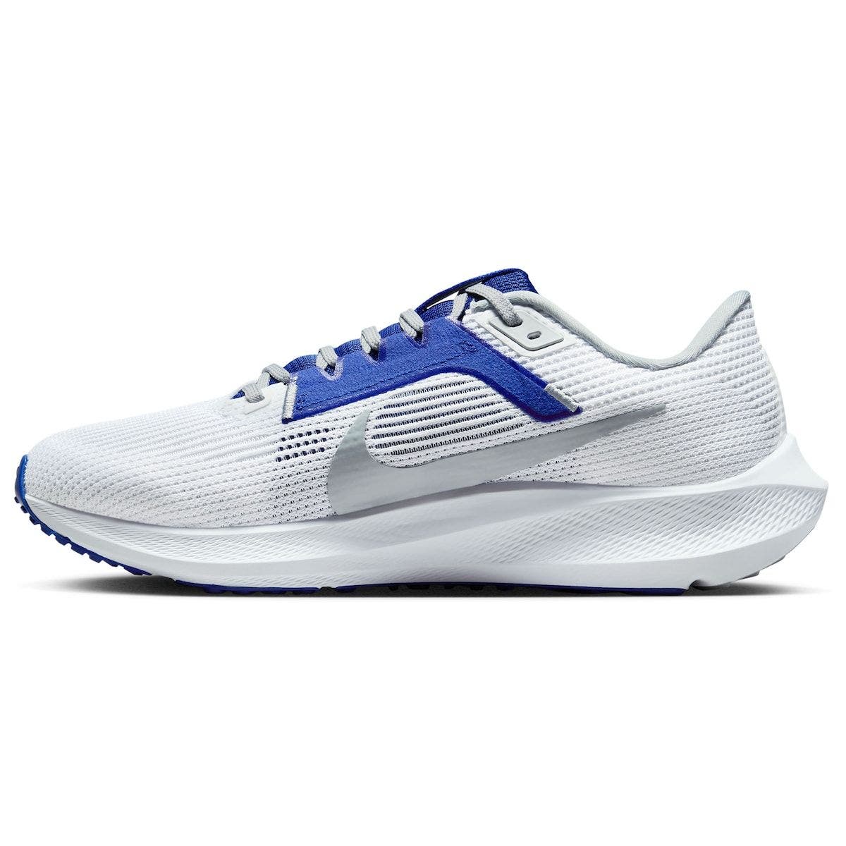 Unisex Nike  White Spelman College Jaguars Zoom Pegasus 40 Running Shoe, Alternate, color, White
