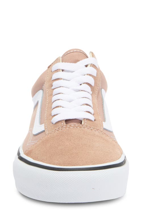 Vans Old Skool Rose Smoke Suede Lace-up Sneakers In Color Theory Warm Taupe