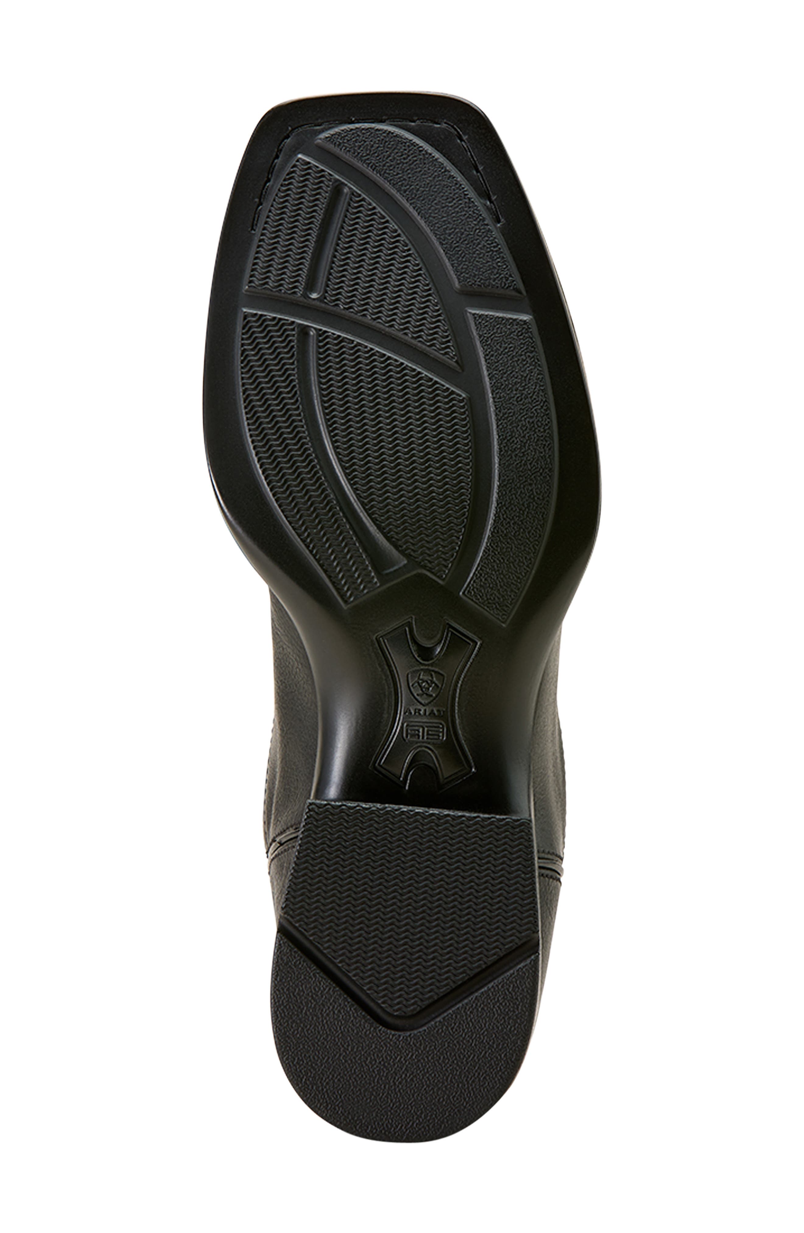 Ariat Alden Wide Square Toe Western Boot, Alternate, color, Black