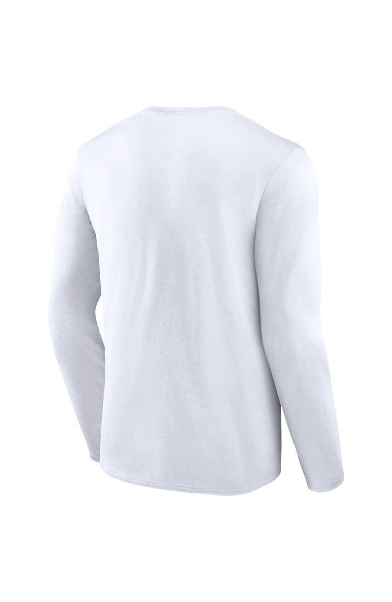 FANATICS Men's Fanatics Branded White Seattle Seahawks Long Sleeve T-Shirt, Alternate, color,