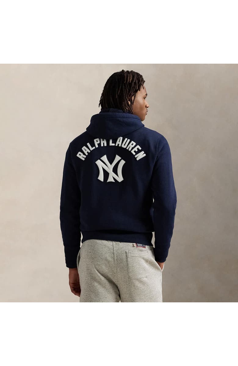 Polo Ralph Lauren Navy Yankees  Fleece Hoodie, Alternate, color, 