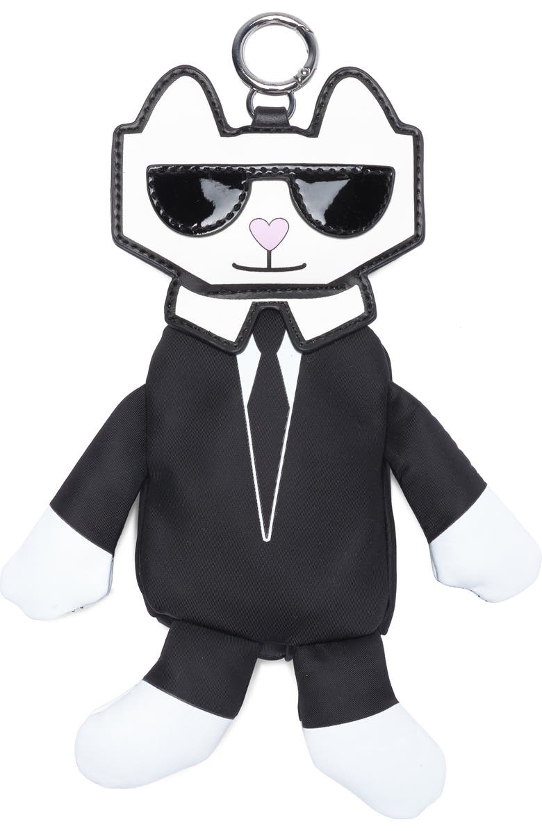 KARL LAGERFELD PARIS Amour Novelty Key Ring, Main, color,