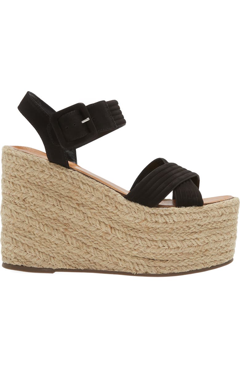 Schutz Blisse Platform Wedge Sandal, Alternate, color,