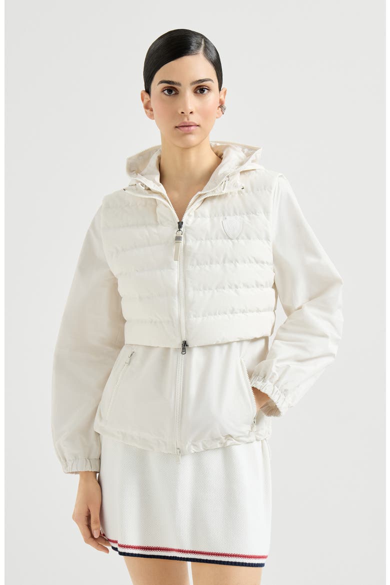 Taffeta down jacket, Main, color, Cherry