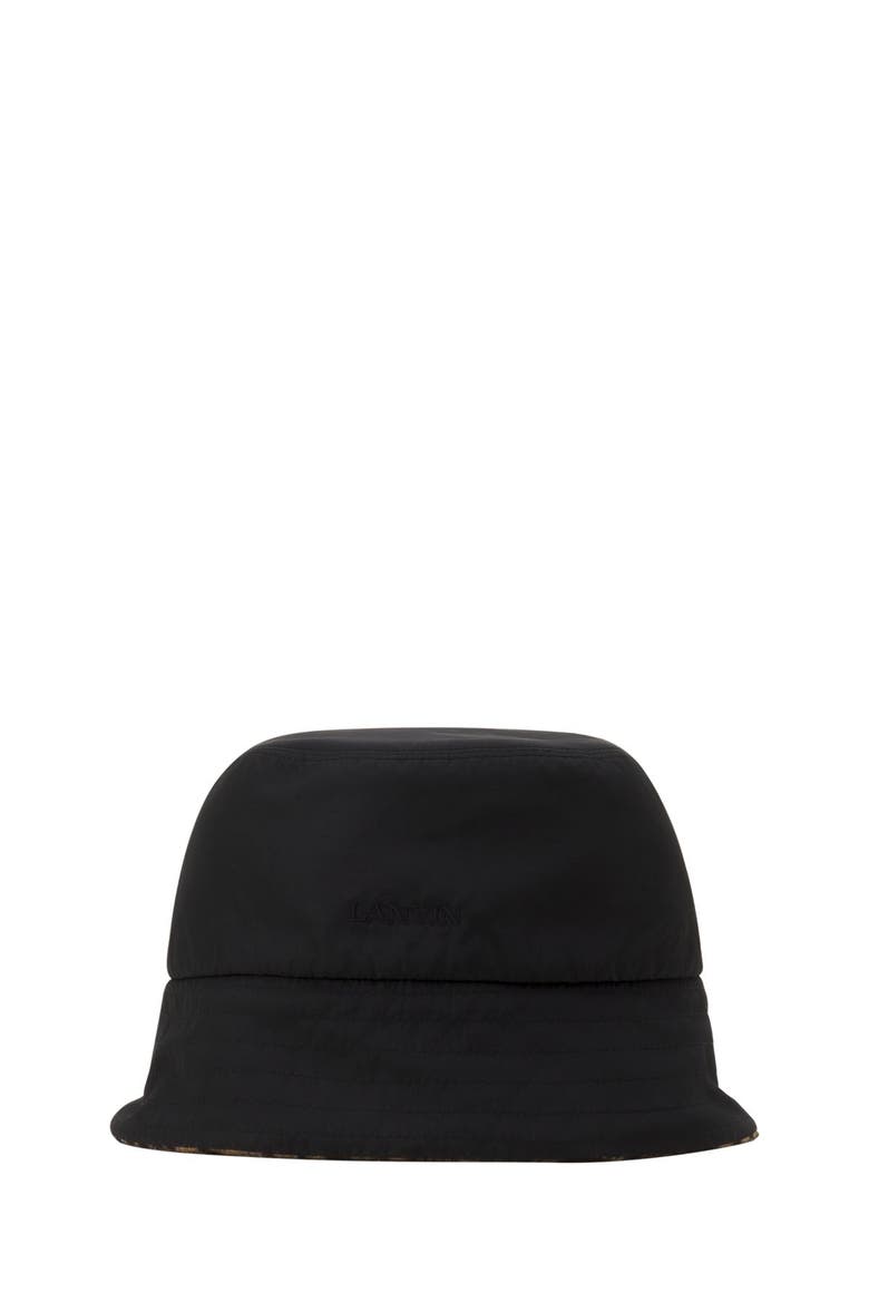 Leopard Print Reversible Bucket Hat, Alternate, color, Leopard