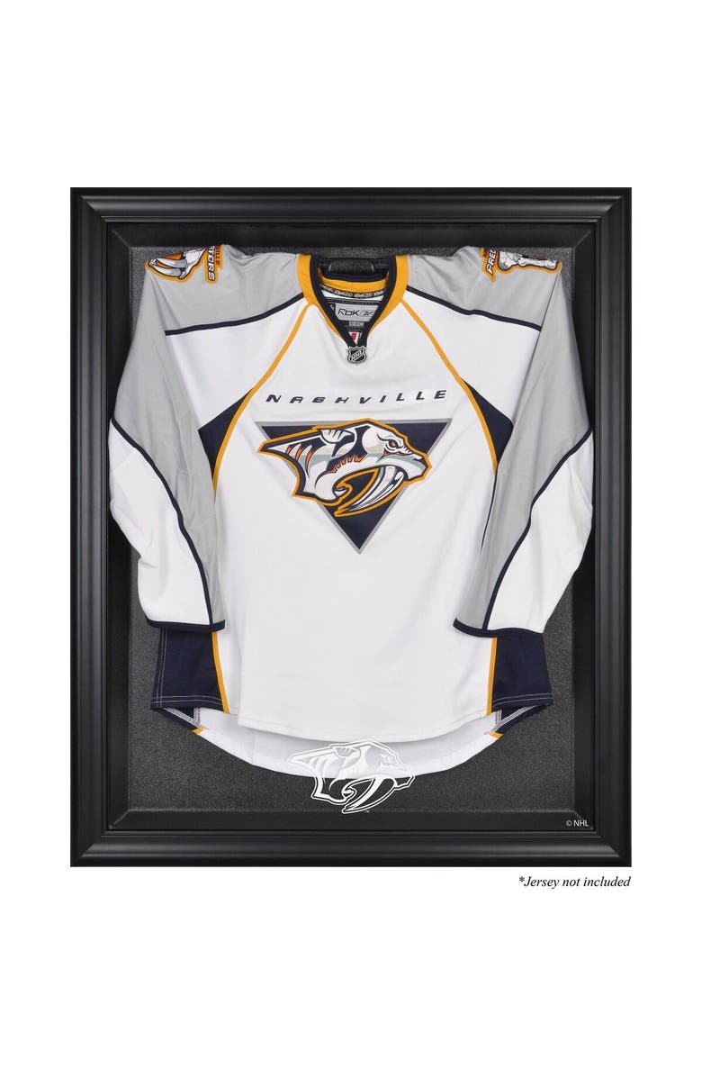 FANATICS AUTHENTIC Nashville Predators Black Framed Jersey Display Case, Main, color, 