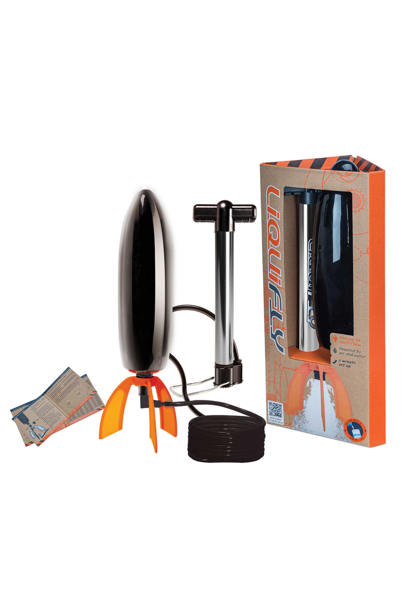 Heebie Jeebies Liquifly Deluxe DIY Rocket Kit, Alternate, color, Black