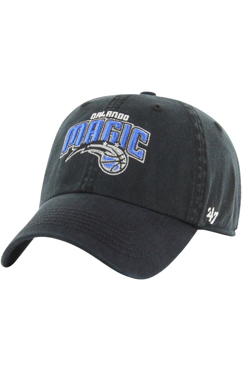 '47 Men's '47 Black Orlando Magic Classic Franchise Fitted Hat, Main, color, Black