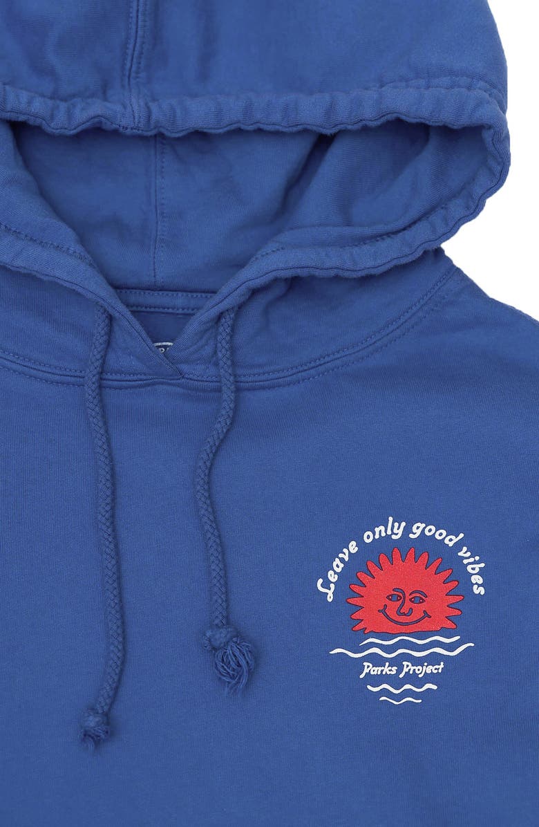 Parks Project Men's Happy Sunset Graphic Hooded Sweatshirt, Alternate, color,