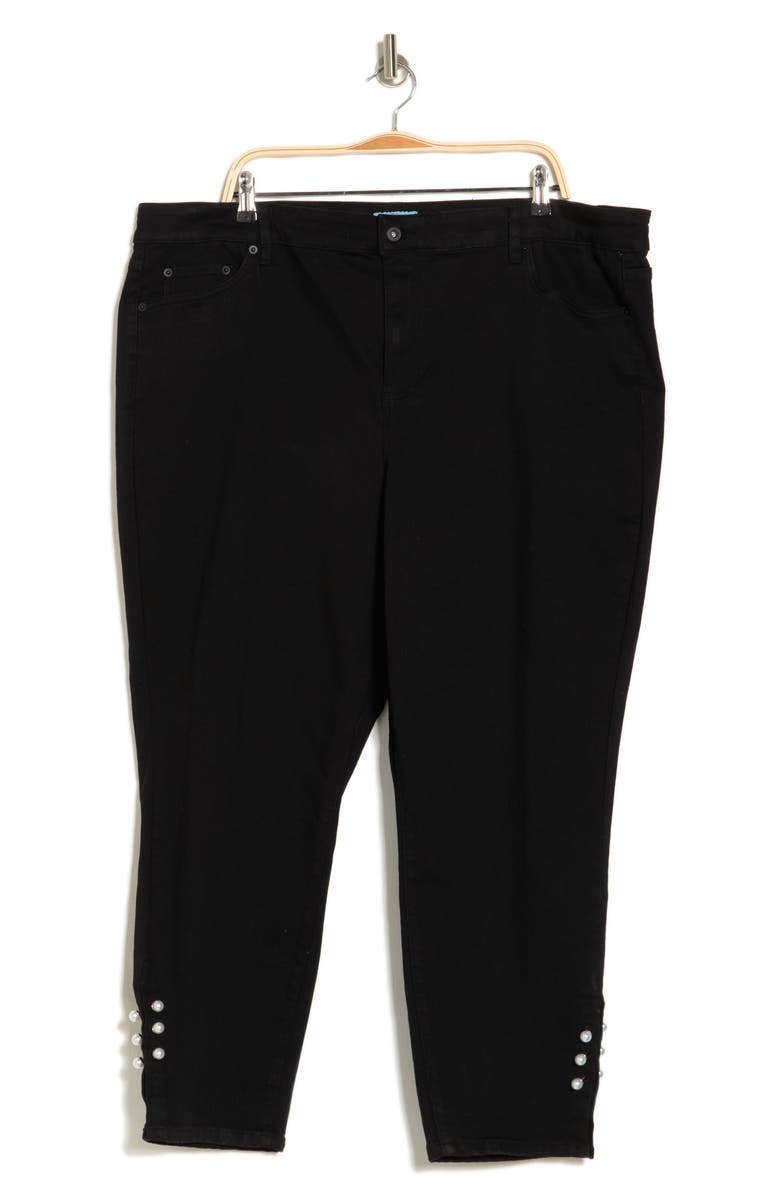 CeCe Straight Leg Ankle Jeans, Main, color, 