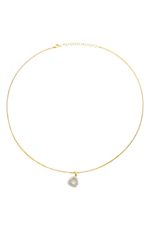 The Marie Heart Pendant Necklace
