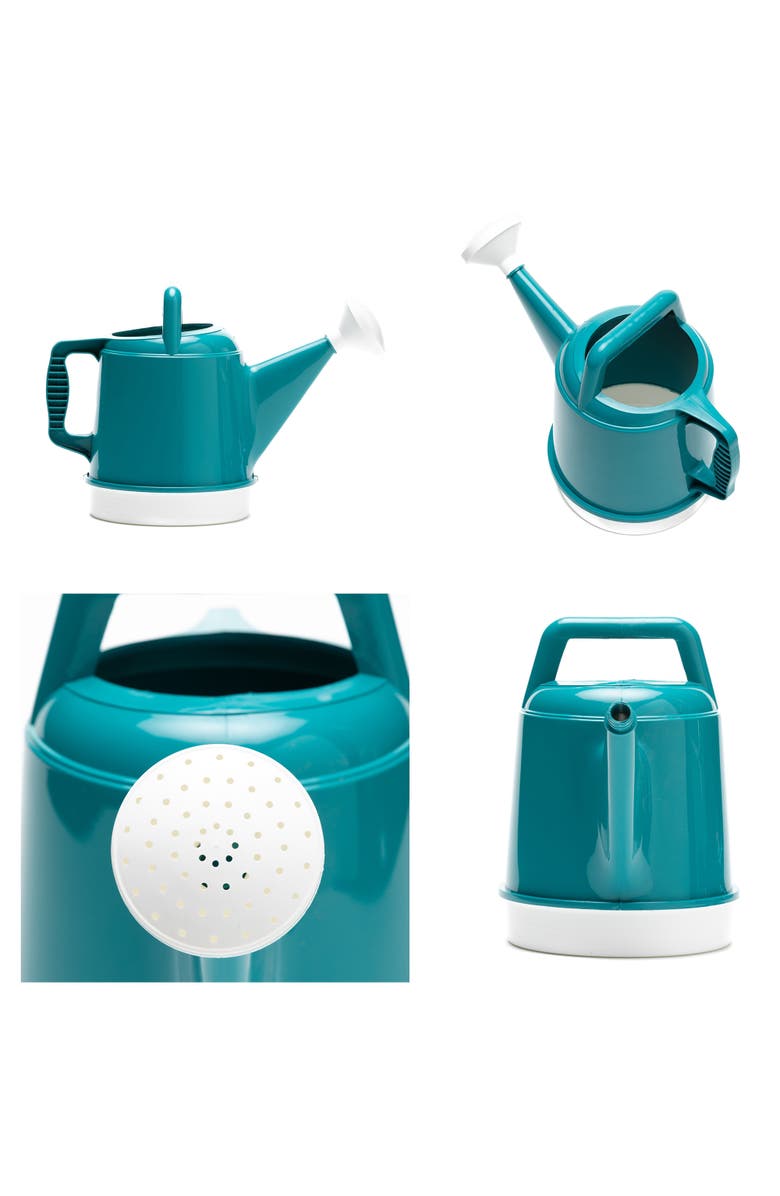 Bloem Watering Can Deluxe 2 Gallon (256 Fl Oz) Bermuda Teal Green, Alternate, color, Green