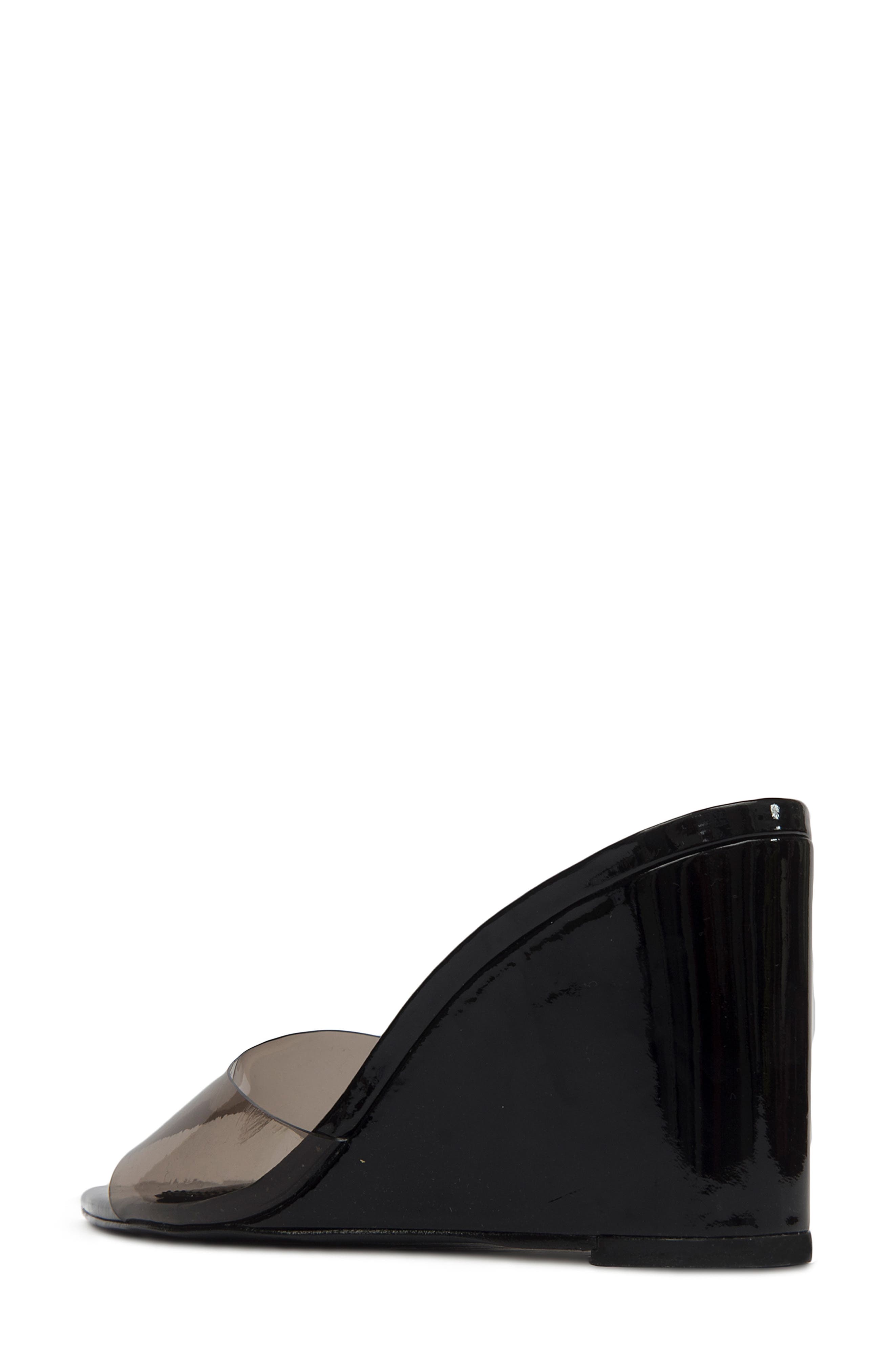 BLACK SUEDE STUDIO Octavia Wedge Sandal, Alternate, color, 