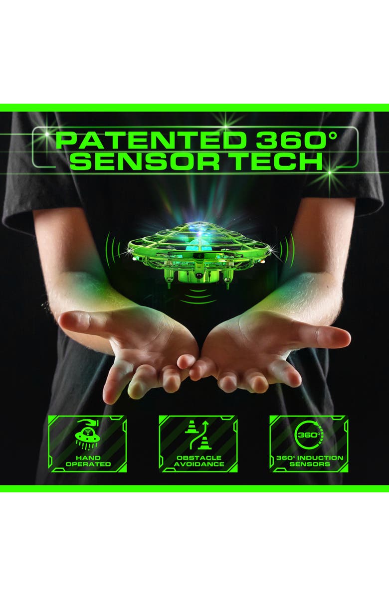 Force1 Scoot Skeet Drone Game(Drone Only)- Green, Alternate, color, Green