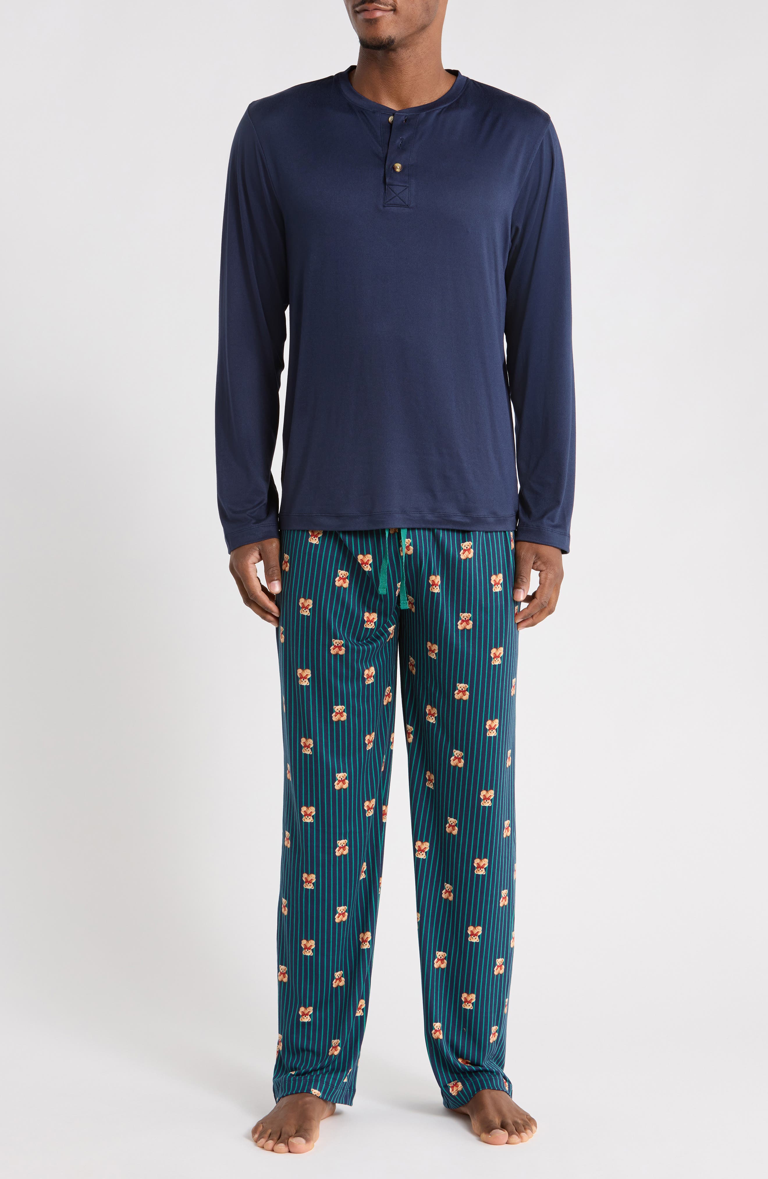 Henley Pajama Set