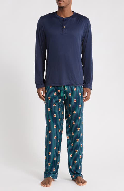 Henley Pajama Set