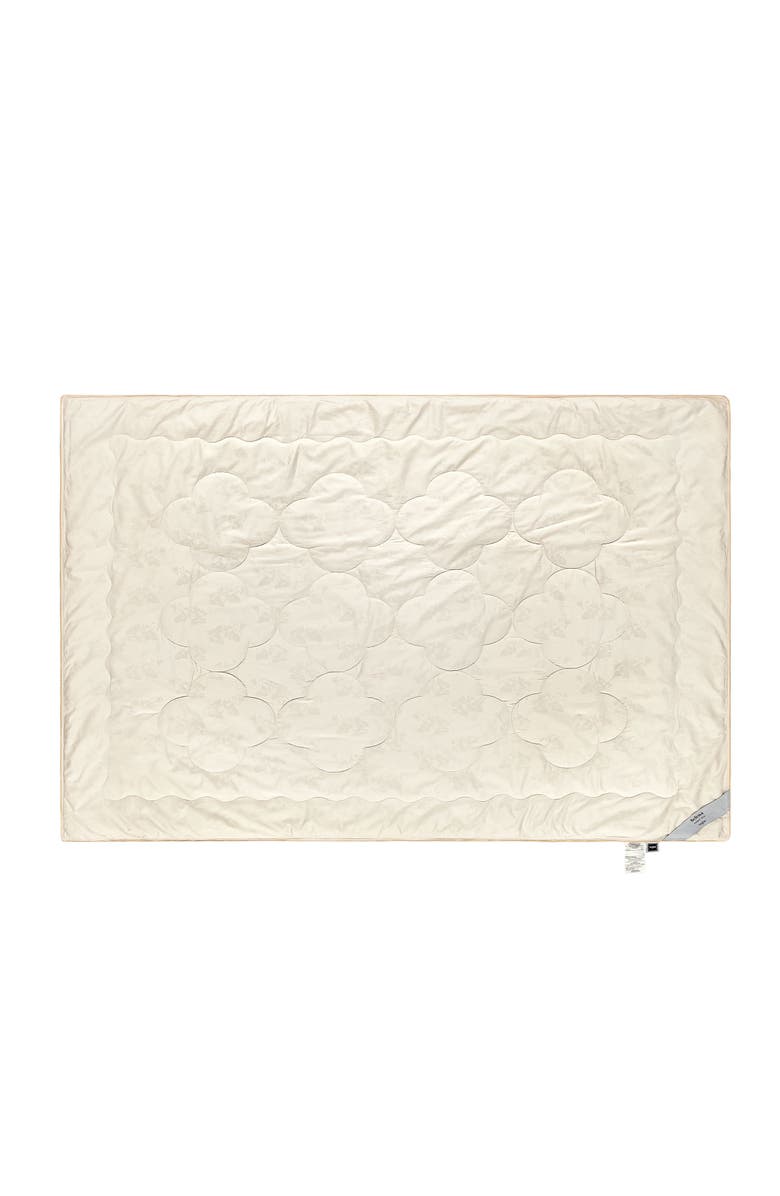 Togas Selena Tussah silk comforter, Main, color, White