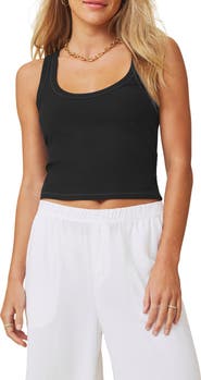 Splendid Roma Cotton Blend Tank