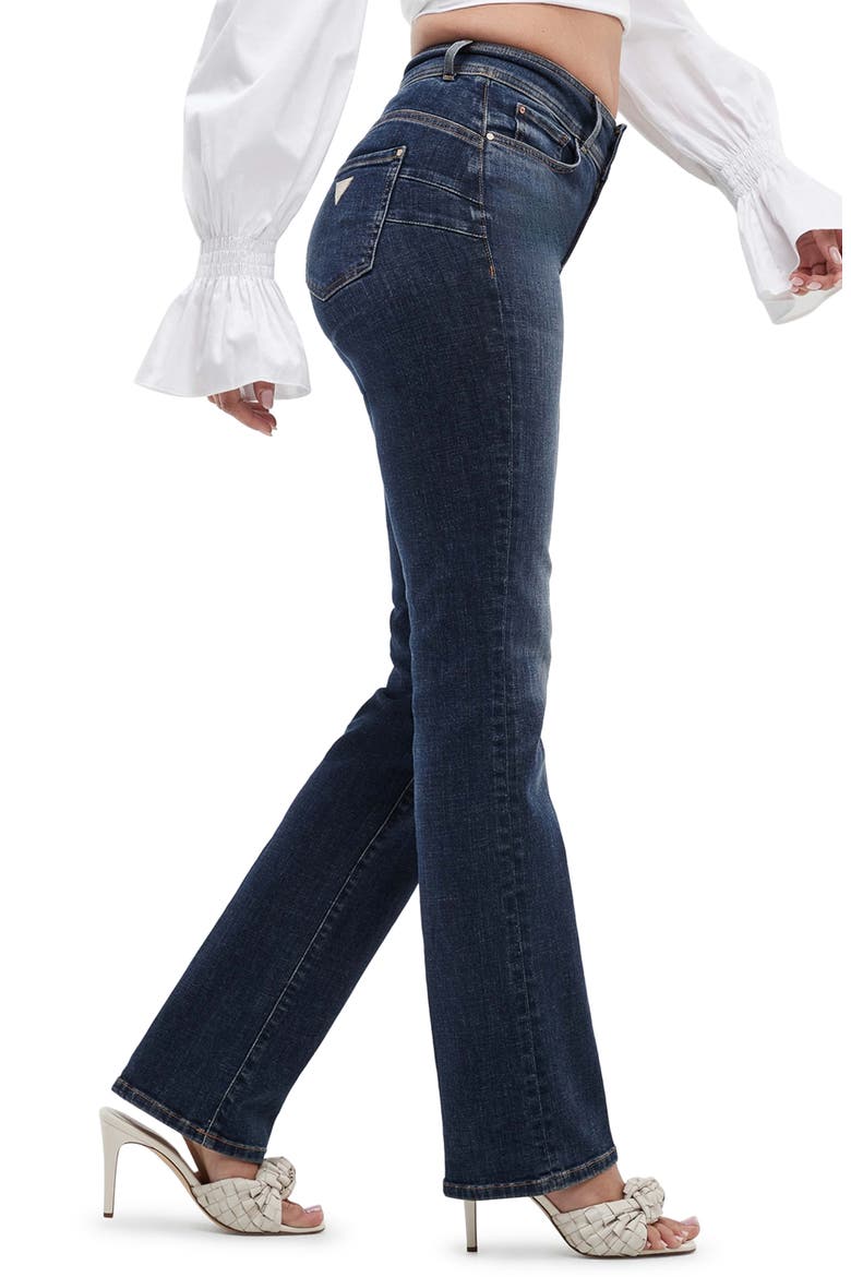 Shape Up Straight Leg Jeans, Alternate, color, BLUE