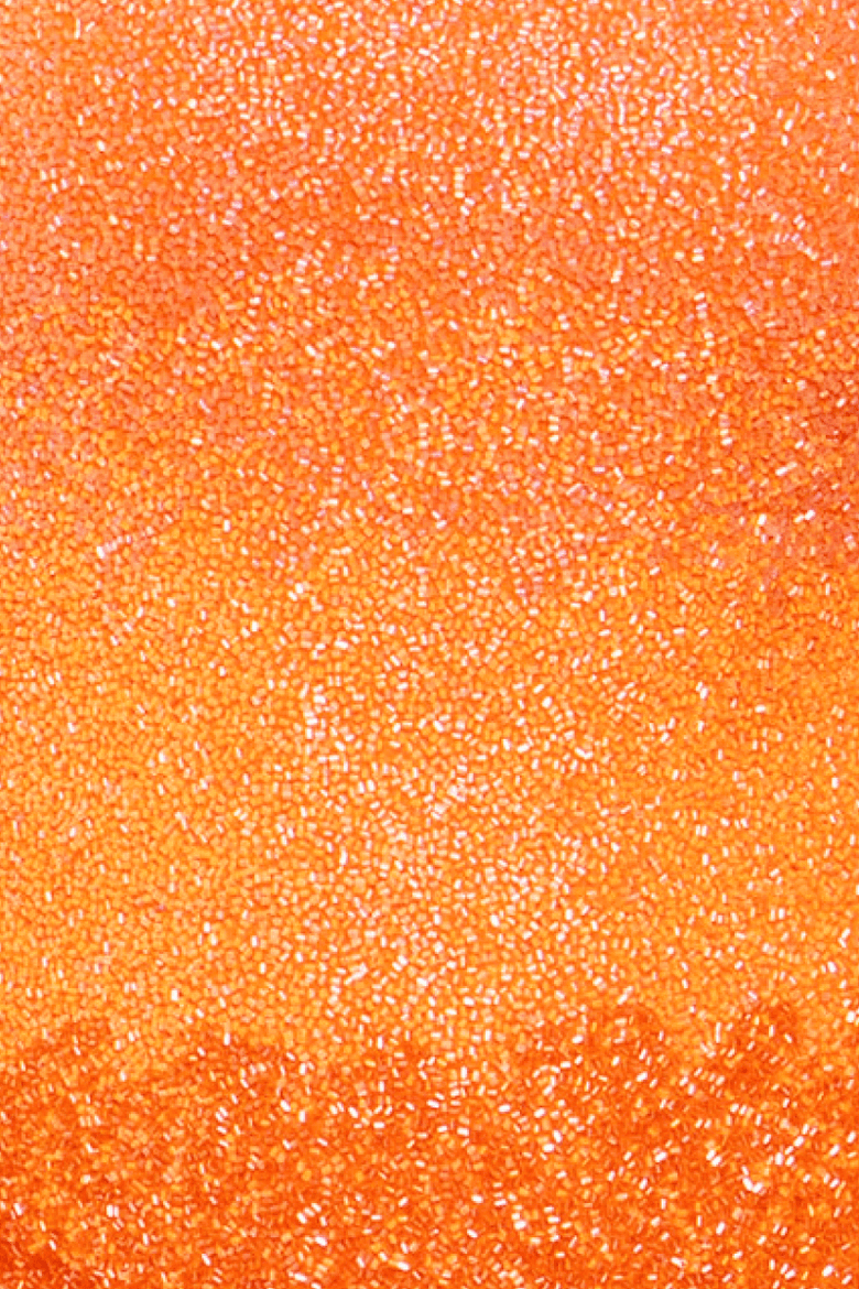 Ombre Hand Beaded Embellished One Piece Swimsuit, Alternate, color, Orange