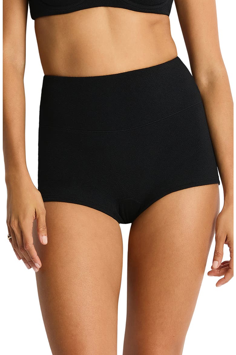 Surf Swim Shorts, Main, color, BLACK