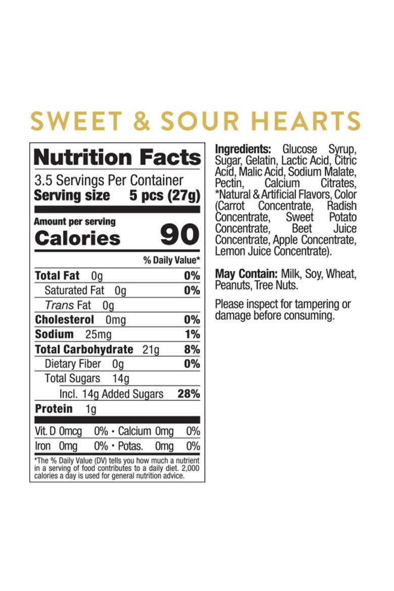 4-Piece Snoopy Sweet & Sour Hearts Candy Set, Alternate, color, NO COLOR