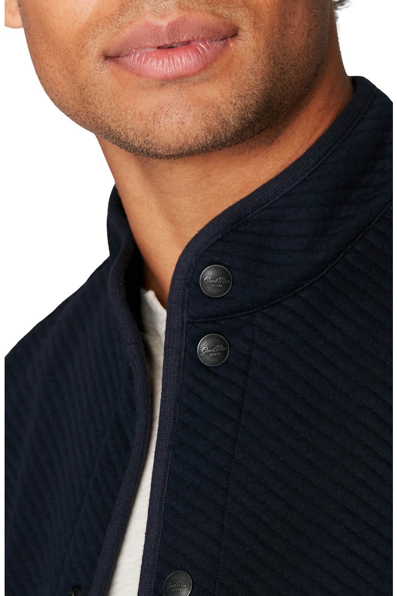 Fuji Slim Fit Vest, Alternate, color, NAVY