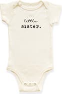 Tenth & Pine Little Sister Organic Baby Bodysuit