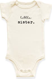 Tenth & Pine Little Sister Organic Baby Bodysuit