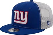 New Era Men's New Era Royal New York Giants Core Team 9FIFTY Trucker Snapback Hat