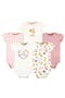  Soft Painted Floral 5-Pack