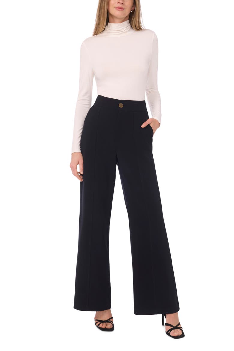 Wide Leg Pants, Alternate, color, RICH BLACK