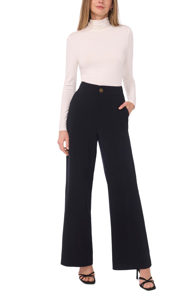 Parker Wide Leg Pants, Alternate, color, Rich Black