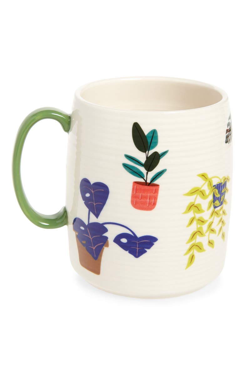 Anthropologie Home Black Lamb Studio Plant Lady Mug, Alternate, color,