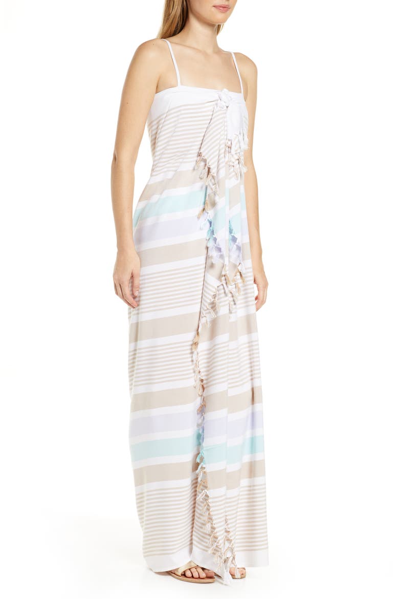 Beach Throw (Nordstrom Exclusive), Alternate, color, BLUE HAZE