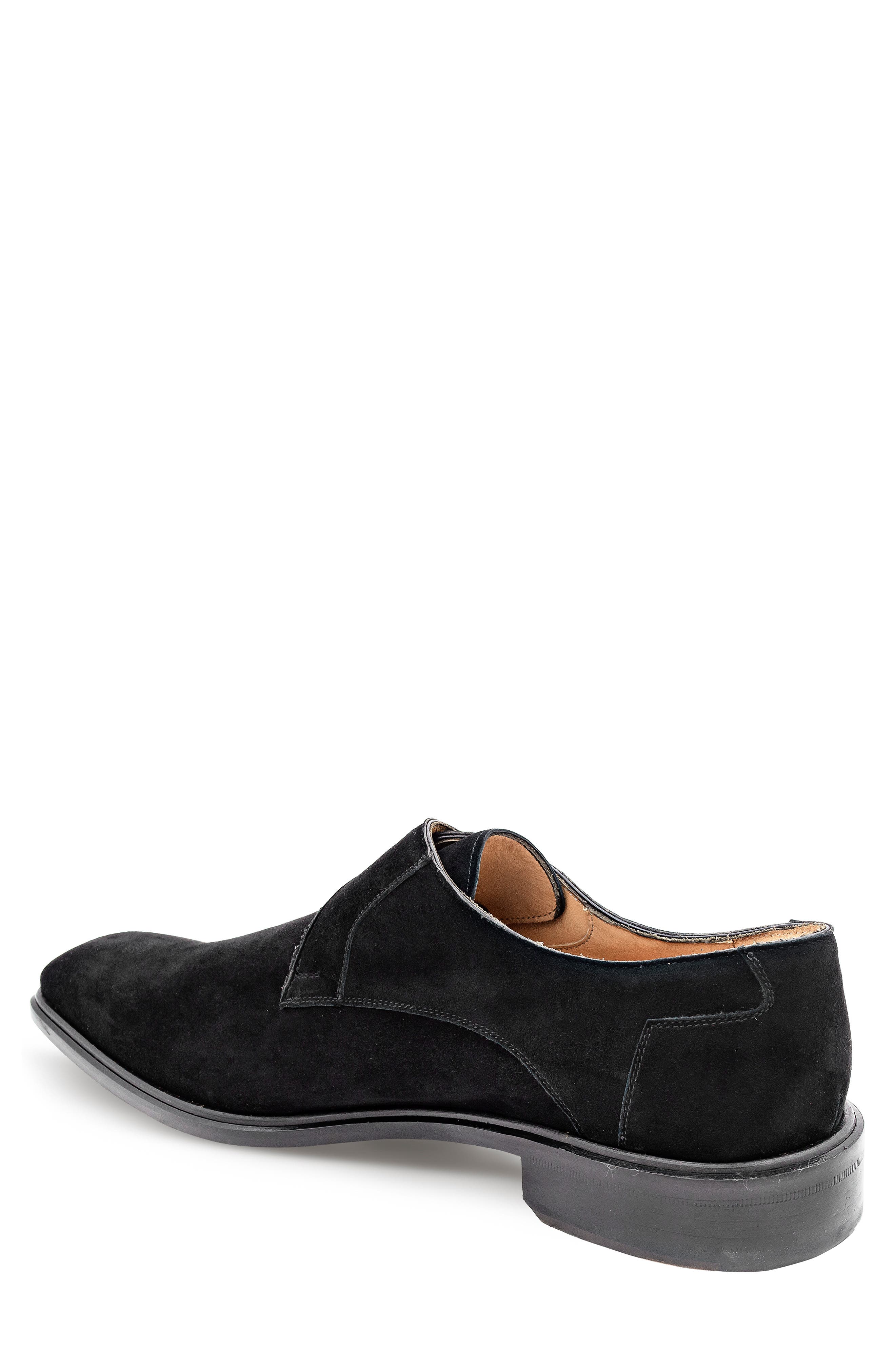Mezlan Albini Monk Strap Shoe, Alternate, color, Black
