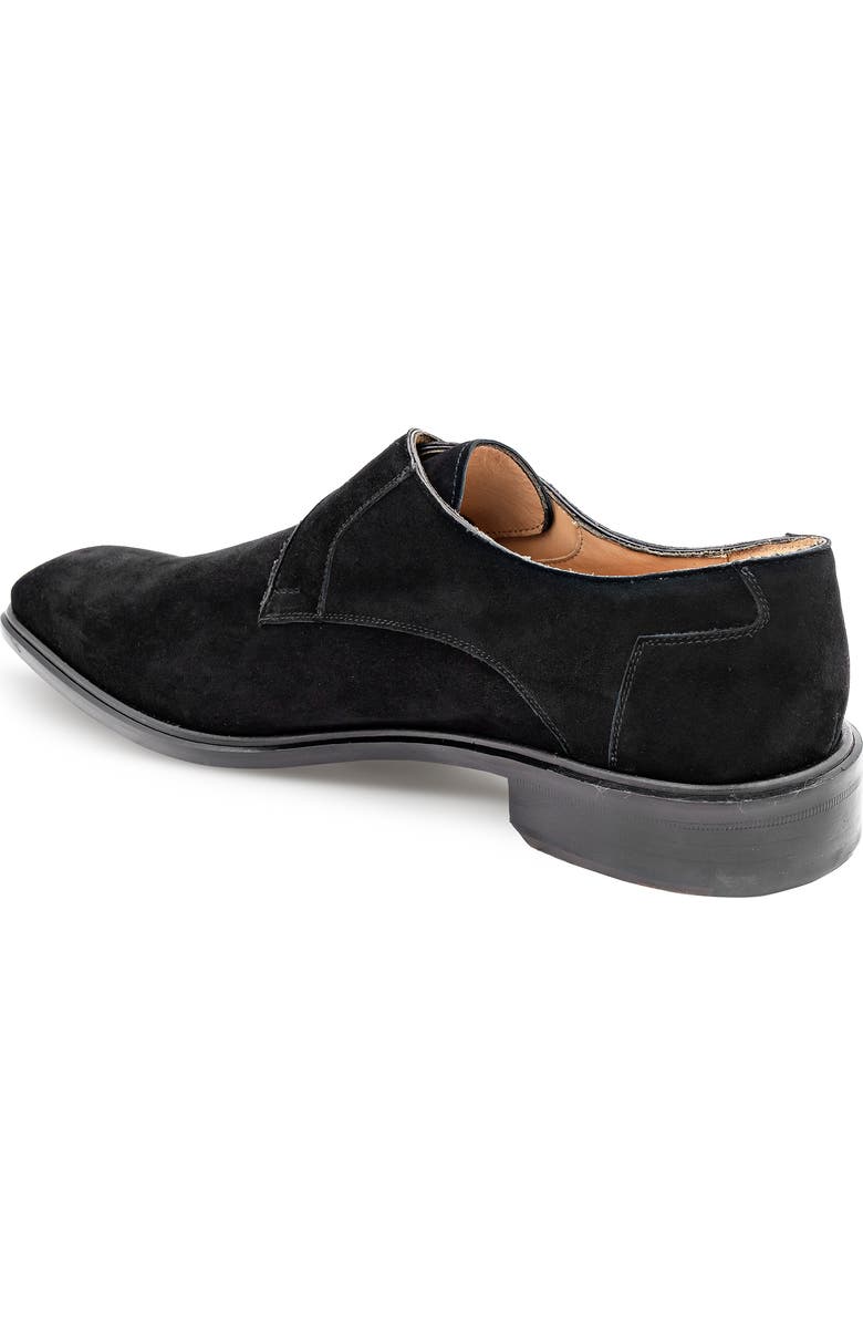 Mezlan Albini Monk Strap Shoe, Alternate, color, Black