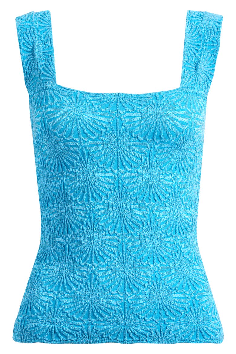 Love Letter Floral Knit Camisole, Alternate, color, HAWAIIAN OCEAN