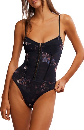 Intimately FP Floral Mesh Bodysuit