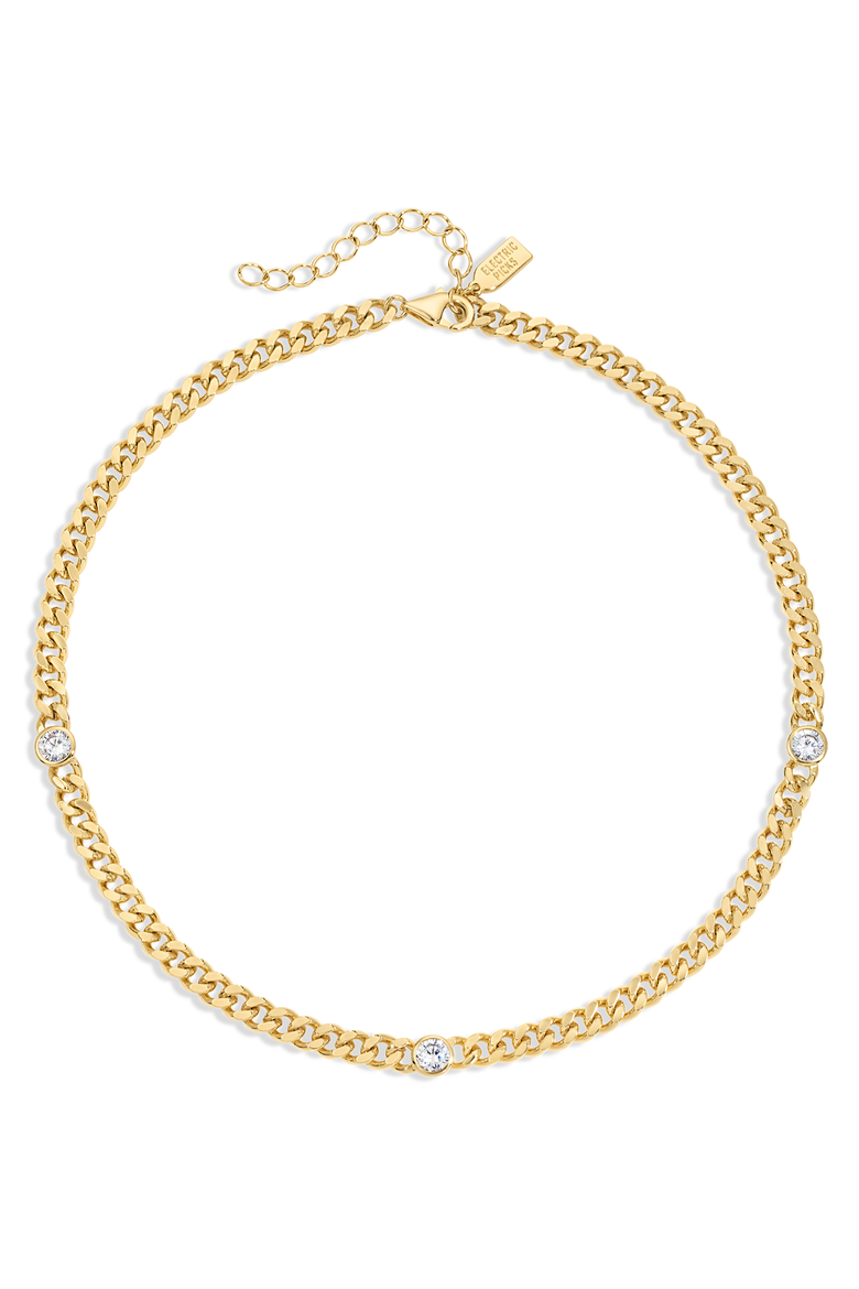 Wilshire Necklace, Main, color, GOLD