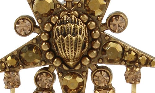 KURT GEIGER KURT GEIGER LONDON EAGLE STAR CHANDELIER EARRINGS 