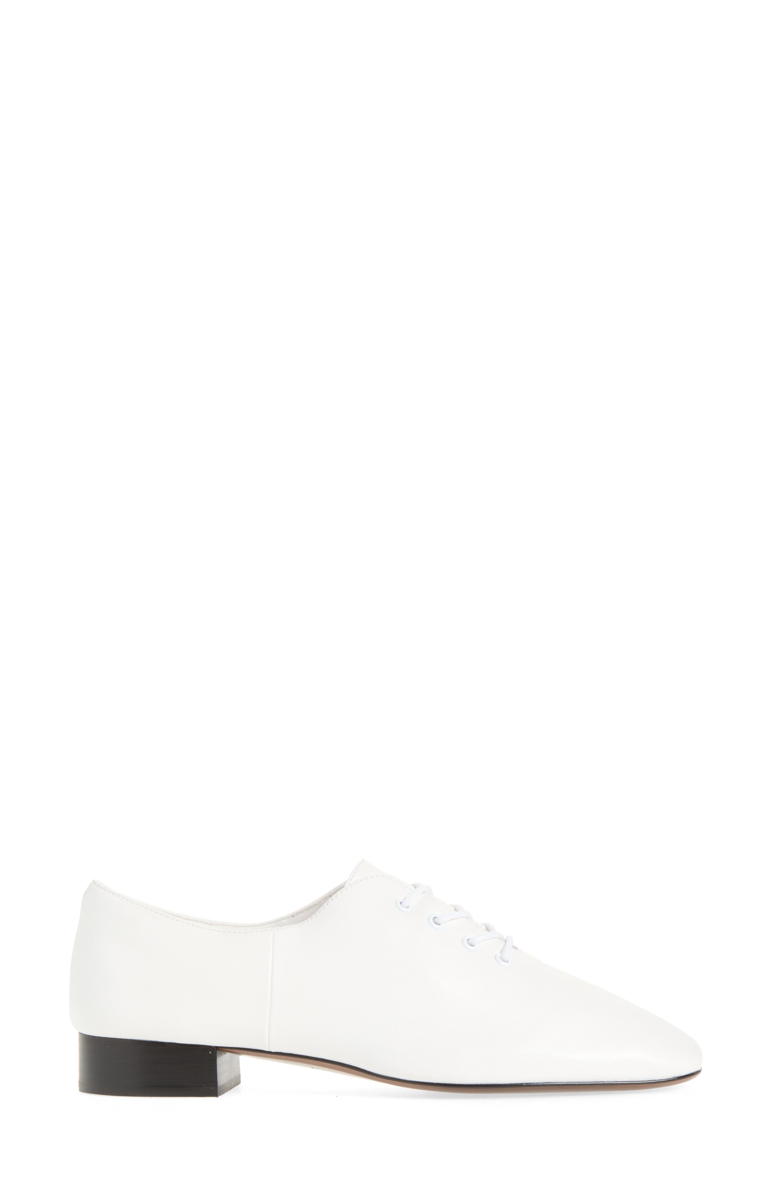 Swingdance Lace-Up Jazz Oxford, Alternate, color, WHITE